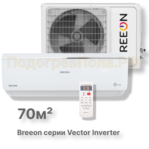 Кондиционер Breeon BRC-24AVI
