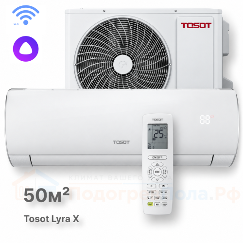 Кондиционер инверторный Tosot T18H-SLyW/I/T18H-SLyW/O