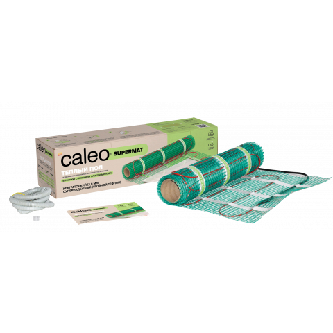 Нагревательный мат для теплого пола CALEO SUPERMAT 200 Вт/м2, 10 м2