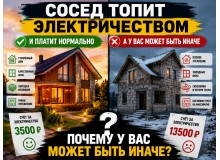 Почему сосед топит электричеством и платит нормально, а у вас может не получиться