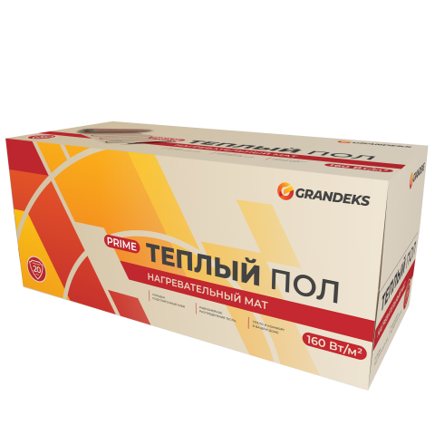 Система мат двухжильный GRANDEKS prime - 08,0 / 1280