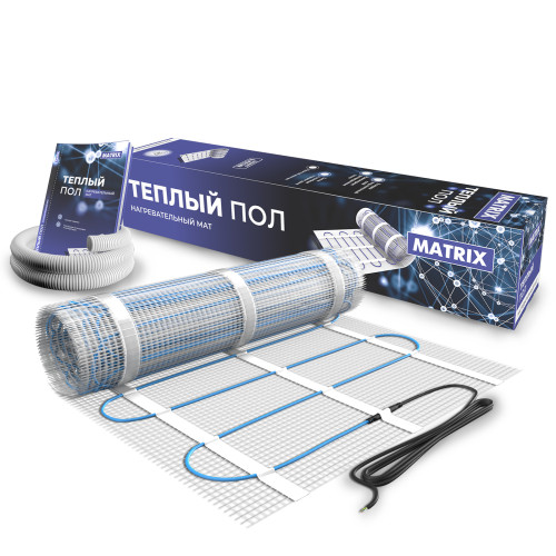 Теплый пол на сетке MATRIX 75 Вт 0,5 кв.м