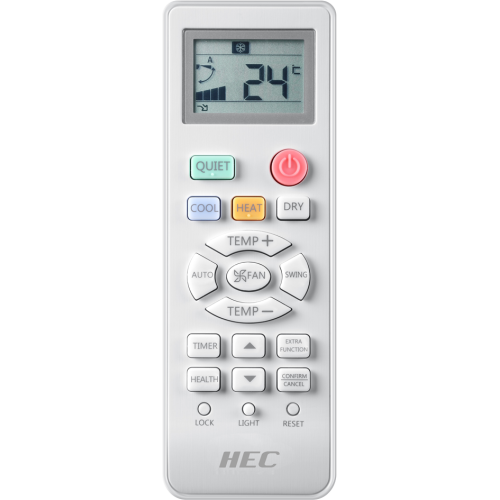 Кондиционер HEC-24HRE03/R3-B(DB)-IN / HEC-24HRE03/R3(DB)-OUT Серия DESIGN INVERTER