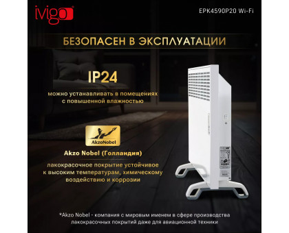 Конвектор электрический iVigo EPK4590P20 WI-FI