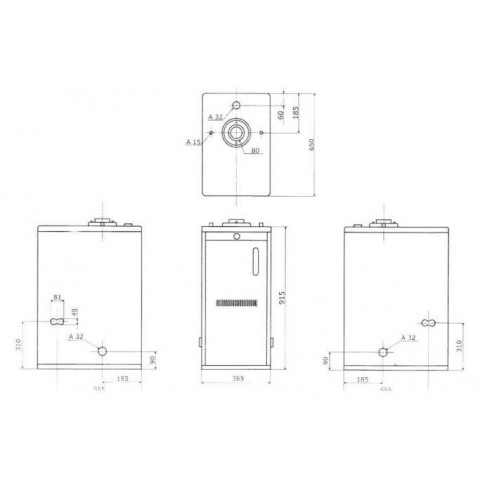 Дизельный котел Kiturami TURBO-17 (19.8 кВт)